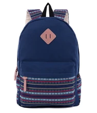 Haute Qualité Ethnique Femmes Sac À Dos pour L’école Adolescents Filles Vintage Élégant Dames Sac À Dos K004