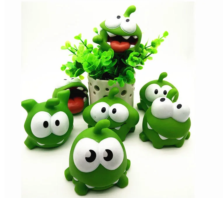 Веревку лягушка виниловая Резина андроид игры Кукла перерезать веревку OM NOM