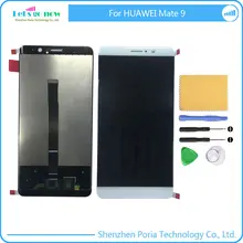New LCD Display TouchScreen Digitizer Panel Assembly Replacement Parts For Huawei Mate 9 With Tools