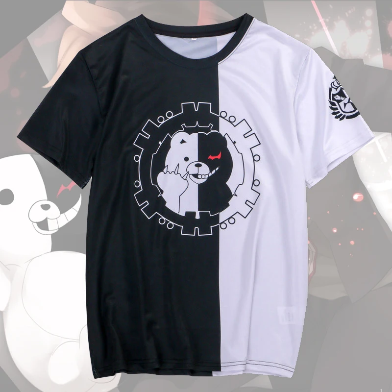 Мужская футболка с коротким рукавом Danganronpa летняя футболка|Футболки| |