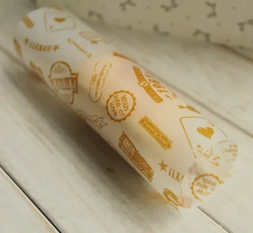 ZAKKA печать шаблон пищевой конфеты бумага десерт масло бумага для выпечки ручной работы мыло в упаковке декоративная бумага