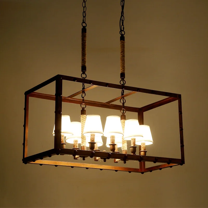 

Vintage Pendant Lights For Dinning Living Room Restaurant Kitchen Lights AC85-260V Luminaire Lamparas Pendant Lamp L80CM WPL106