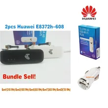 Unlocked Huawei E8372h-608 3G 4G LT Plus Antenna and Free gift WIFI Router Car Wireless usb dongle modem