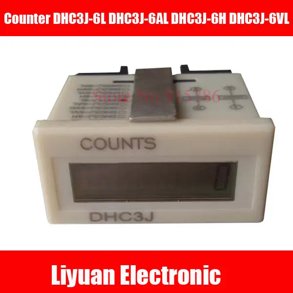 1pcs Counter DHC3J 6L DHC3J 6AL DHC3J 6H DHC3J 6VL liquid