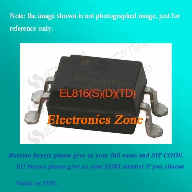 EL816(S)(D)(TD) PHOTOCOUPLER PHOTOTRANS 4SMD EL816(D)(TD) 816 816( L816