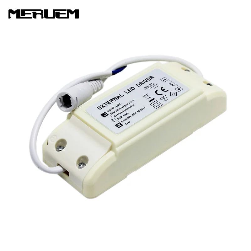 

Free shipping 3pcs/lot 15-30W Led External Driver Output:DC30-42V 500mA/600mA/700mA/750mA Lighting Transformer AC85-265