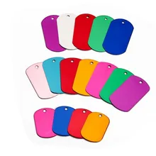 300 шт/партия собачий жетон с гравировкой pet ID багаж Шарм Алюминиевый pedant бирка для домашних животных