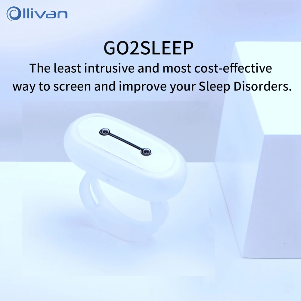 

Ollivan GO2SLEEP Smart Wearable Ring Wearable Device Test Heart Rate Ring Sleep Monitoring IPX7 Smartwatch Smart Sleep Rings