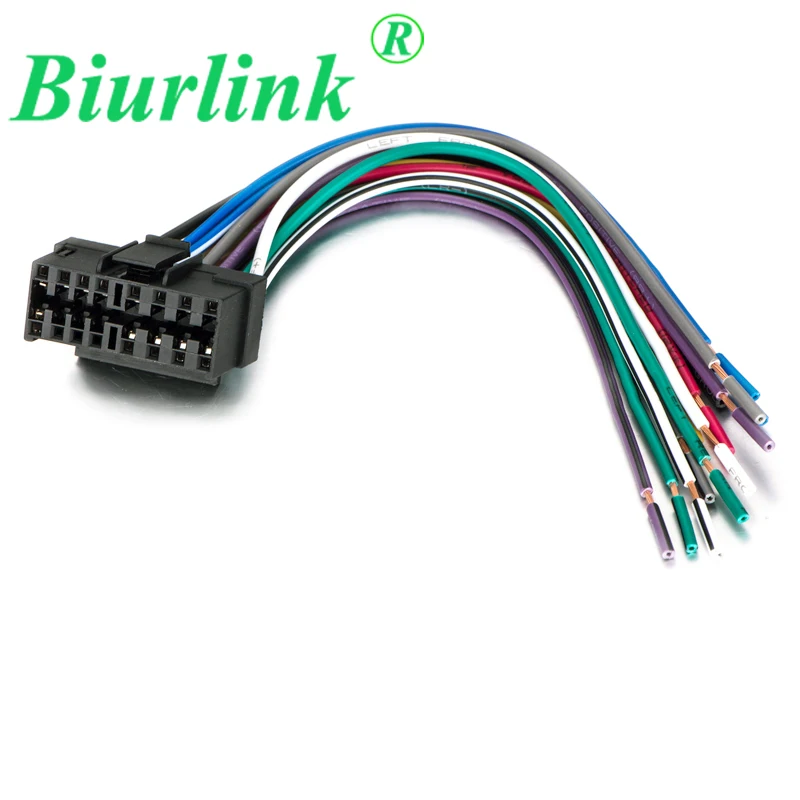 Biurlink Aftermarket автомобильный стереоприемник сменный провод жгут проводов для Sony 16