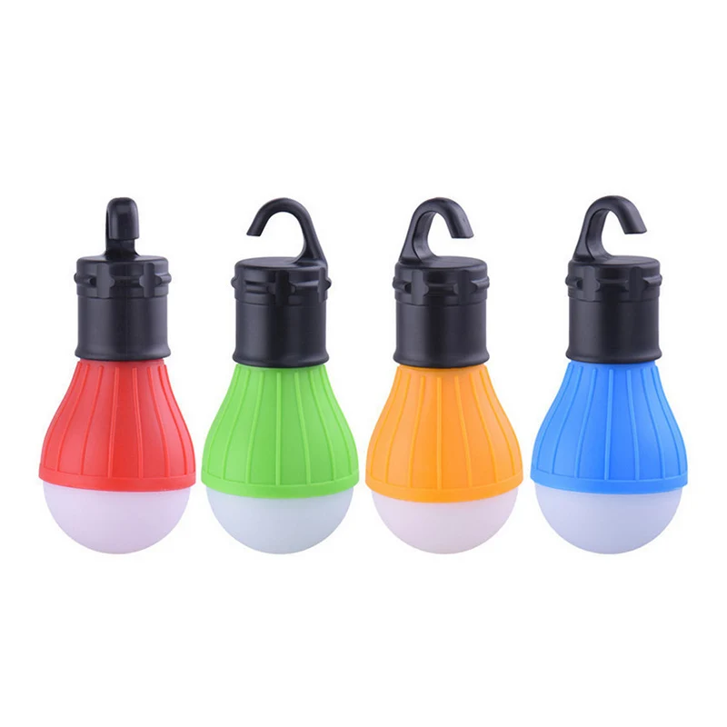 

Mini Portable Tent Light LED Bulb Emergency Lamp Waterproof Hanging Hook Camping Flashlight LB88
