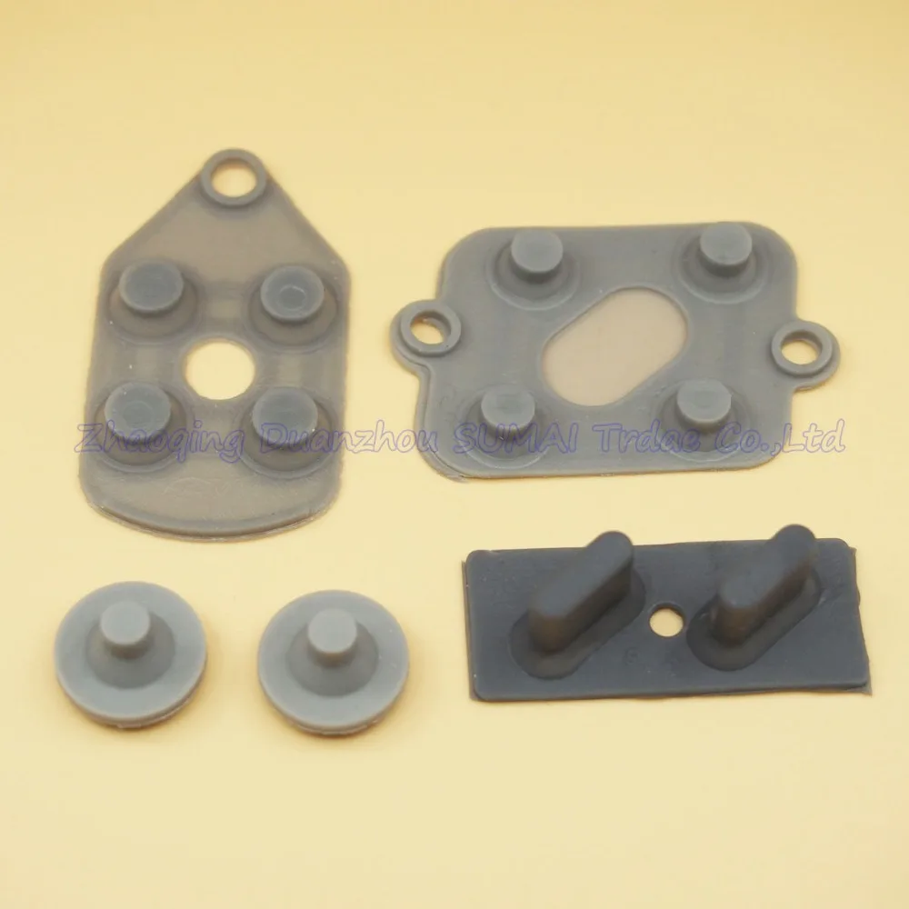 100set/lot 4 in 1 Conductive Rubber Button D Pad Pads Repair For SNES