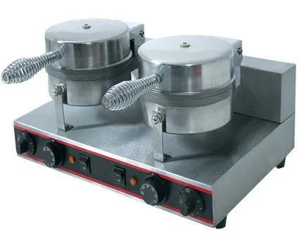

High quality Double Round Waffle Machine