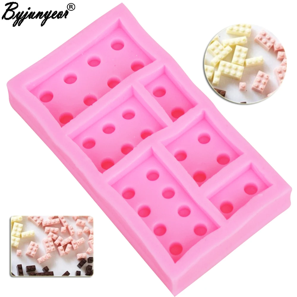 M999 Silicone Blocks Style Square Epoxy Uv Resin Ice Mold Chocolate