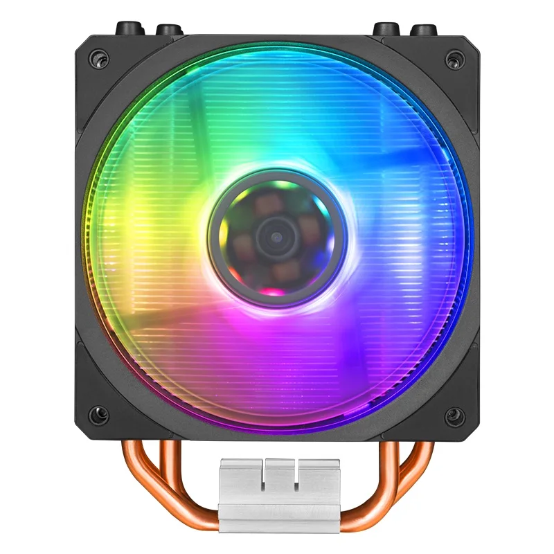 Кулер для процессора Master T400 ARGB кулер с 4 тепловыми трубками радиатор 120 мм RGB