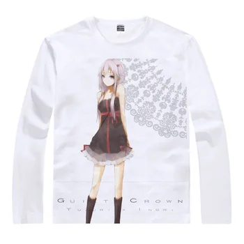 

Guilty Crown T-shirts kawaii Japanese Anime t-shirt Manga Shirt Cute Cartoon Shu Ouma Inori Cosplay shirts 40573114919 tee 620