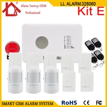 Беспроводная 70 защищающая зона приложение беспроводная домашняя Безопасность GSM домашняя сигнализация