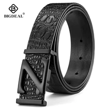 BIGDEAL винтажный Стиль Пряжка корова натуральная кожа ремни для мужчин 130 см Высокое качество мужской ремень cinturones hombre BIGDEAL винтажный Стиль Пряжка корова натуральная кожа ремни для мужчин 130 см Высокое качество мужской ремень cinturones hombre