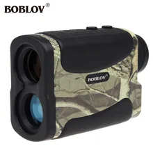 BOBLOV 600M Laser Range Finder 6x Monocular Telescope Multifunction For Hunting Golf Distance Camouflage Rangefinder