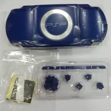 9 цветов для psp 1000 psp 1K Полный Корпус чехол с кнопками комплект