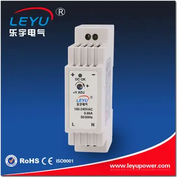 

15W Single Output Industrial DIN Rail power supply 12v
