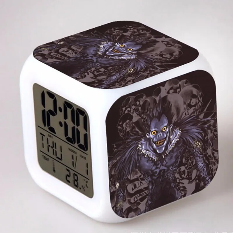 Death Note - Alarm CLock with LED Touch (13 Types)