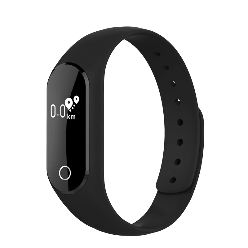 Pedometer Calories Smart Bracelet Heart Rate Monitor Smartband Bluetooth Fitness Smart Wristband For Android IOS Phone