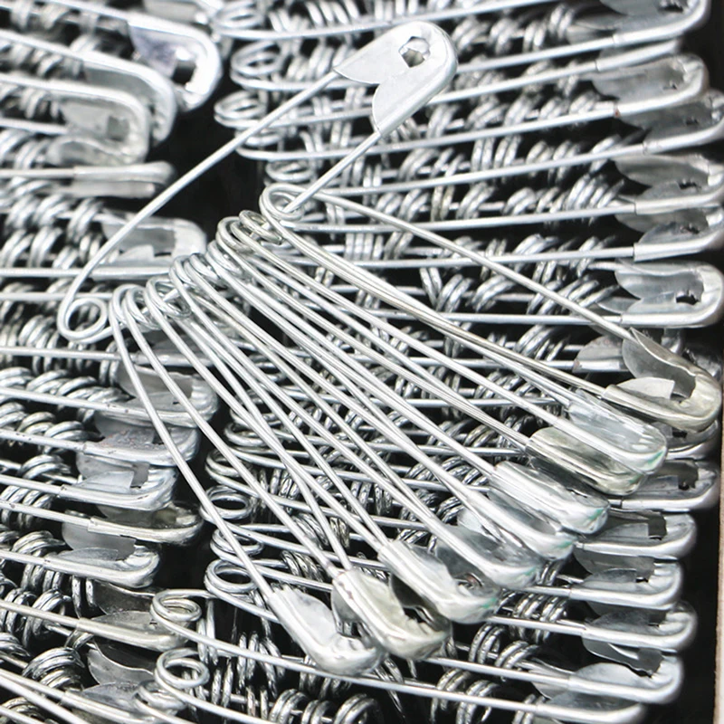 500PCS/PACK Metal Extra Large Sewing Safety Pins Set For Garment