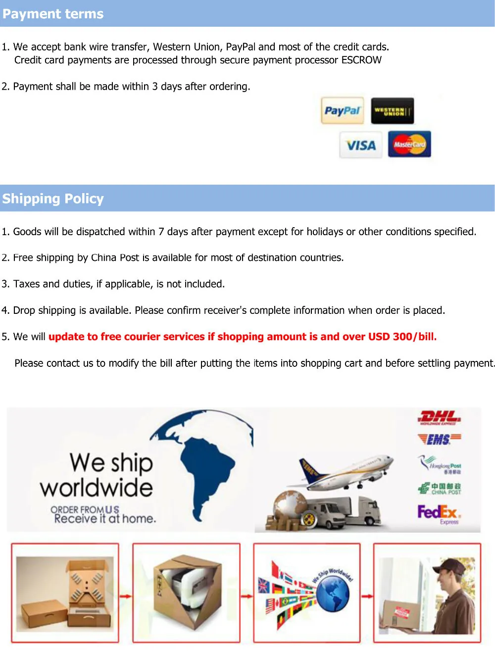 tissue paper template- payment-shipping-guarantee- feedback-1