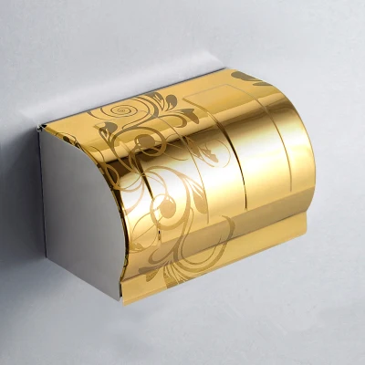 BOCHSBC держатель для бумаги из нержавеющей стали, коробка для туалетной бумаги, утолщенная рулонная бумажная коробка, водонепроницаемая коробка для бумаги - Цвет: M