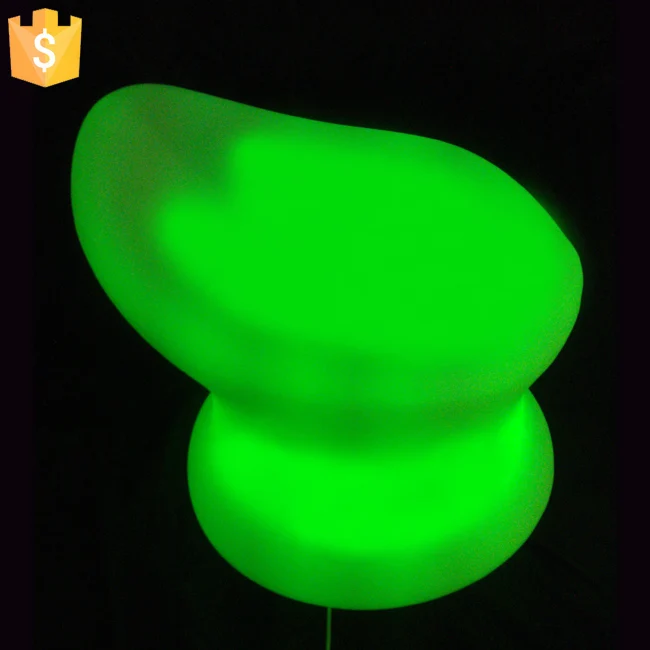 New 2016 Portable Glowing Baby Chair Waterproof LED Stools RGBW 16 Color Changing Children Stool Chiars Free shipping 2pcs/Lot