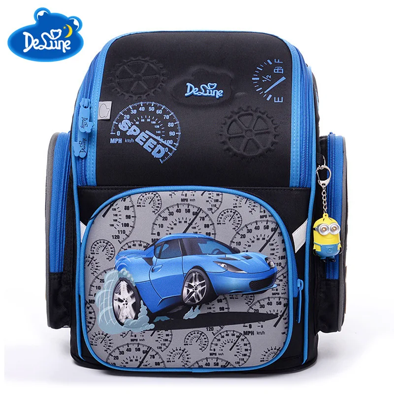 

High Quality Brand Cartoon School Bags Backpack for Boys Girls Children Orthopedic Backpack Girls Boys Grade 1-4