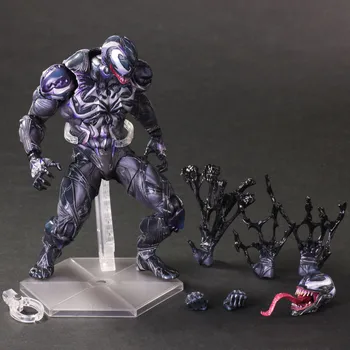 

Huong Movie Figure 25 CM Spiderman Villain Venom PVC Action Figure Brinquedos Collectible Model Toy