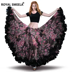 Belly dance Skirt 720° Big Swing Spanish Flamenco Skirt Gypsy Belly Dance Costume Women Belly Dancing Skirt Tribal dance costume