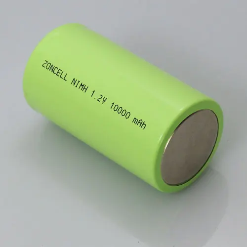 Fogão a Gás Tocha de Ignição Célula de Lítio Recarregável tipo 1 Bateria Recarregável Lâmpada 10000mah 1.2v ni mh d - Image 3