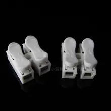 50x2 p пружинный соединитель провода без сварки без винтов быстрый соединитель кабельный зажим клеммный блок 2 способ легко подходит для светодиодной ленты