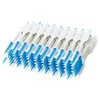 1 Set 20/40/120/200 Uds. Doble cabezal de hilo Dental higiene Dental silicona cepillo dientes interdental nueva venta caliente ► Foto 2/6