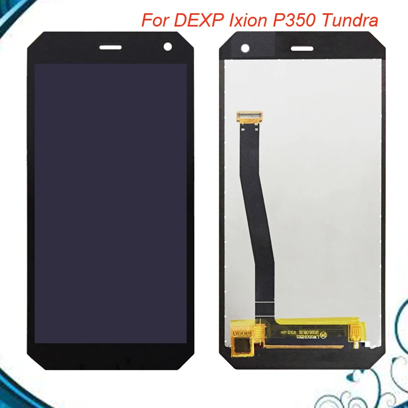 100% протестированный ЖК-дисплей для DEXP Ixion P350 Tundra сенсорный экран дигитайзер в