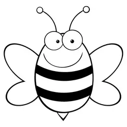 15,7*15 см забавные толстые наклейки "Пчела" прекрасная искусственная кожа для автостайлинга мультфильм наклейки и наклейки