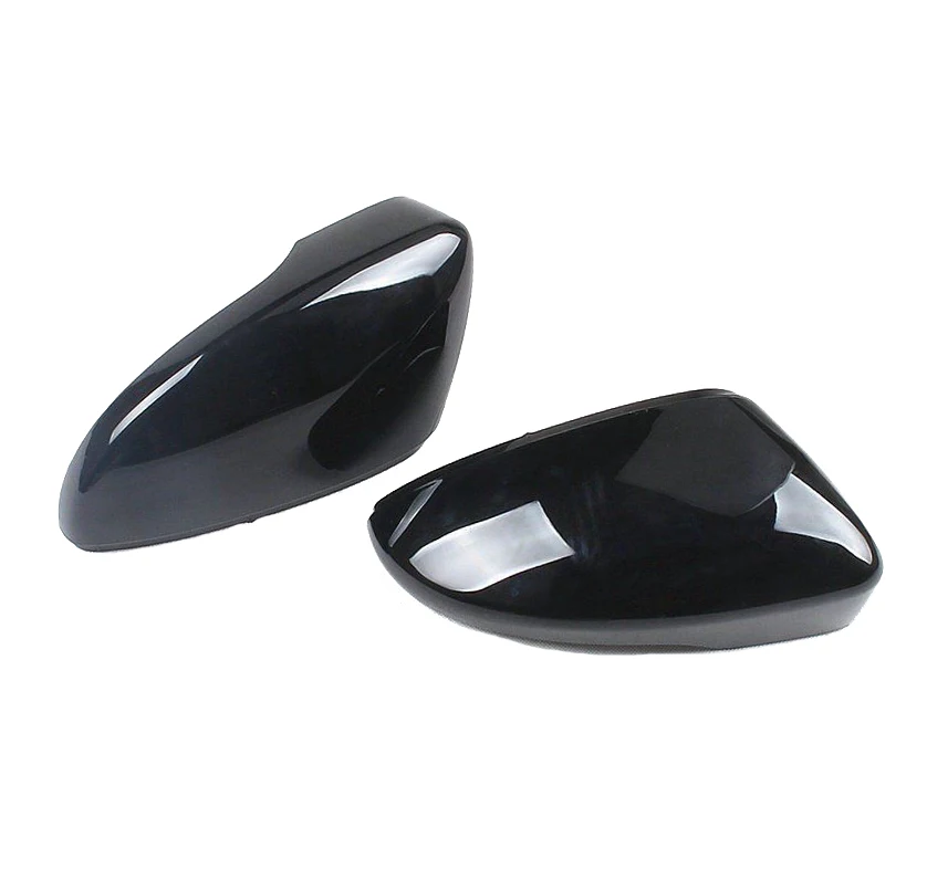 New Black L /& R Wing Mirror Cover Casing For VW CC Passat B7 Beetle EOS Scirocco