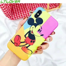 

high quality Cute Mickey Mouse imd phone Case For Apple iphone 6 6S 7 8 Plus Anti Knock Case for iphone X XS MAX XR cover funda