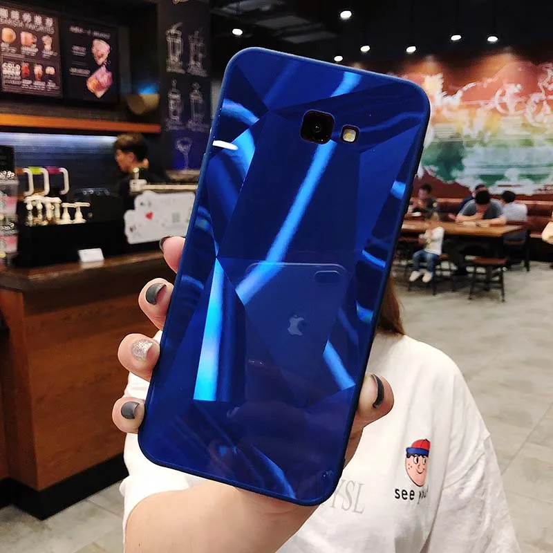 Роскошные 3D с украшениями, алмазный, зеркальный чехол для samsung Galaxy A6 A8 A7 A9 J4 J6 плюс J8 J7 J5 J3 A5 J5 J7 премьер-Чехол