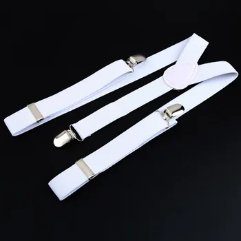 

Adjustable Elasticated Adult Suspender Straps Y Shape Clip-on Men's Suspenders 3 Clip Pants Braces For Women Belt Straps