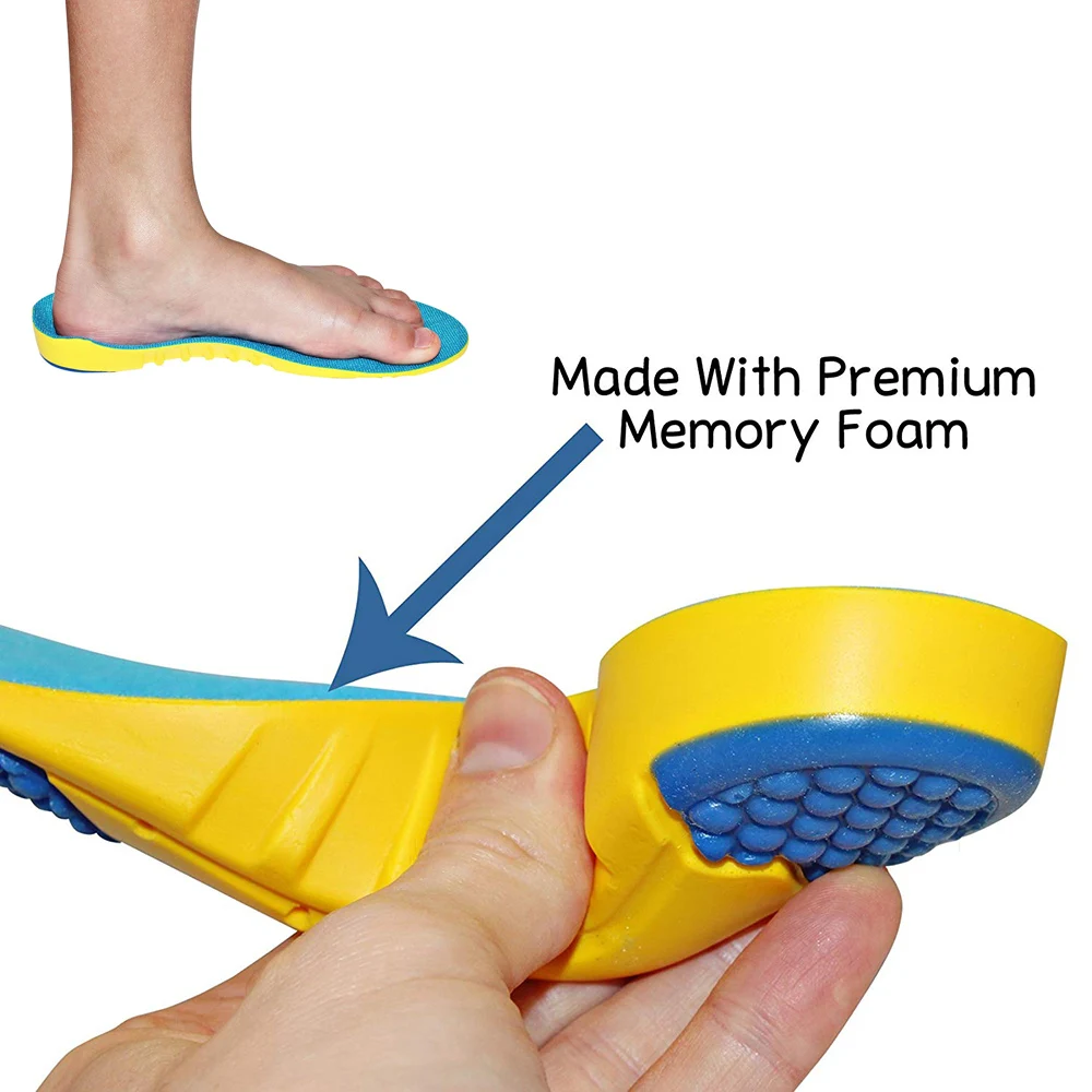 SOCOMFY спортивные стельки удобные памяти мягкая губка обувная колодка