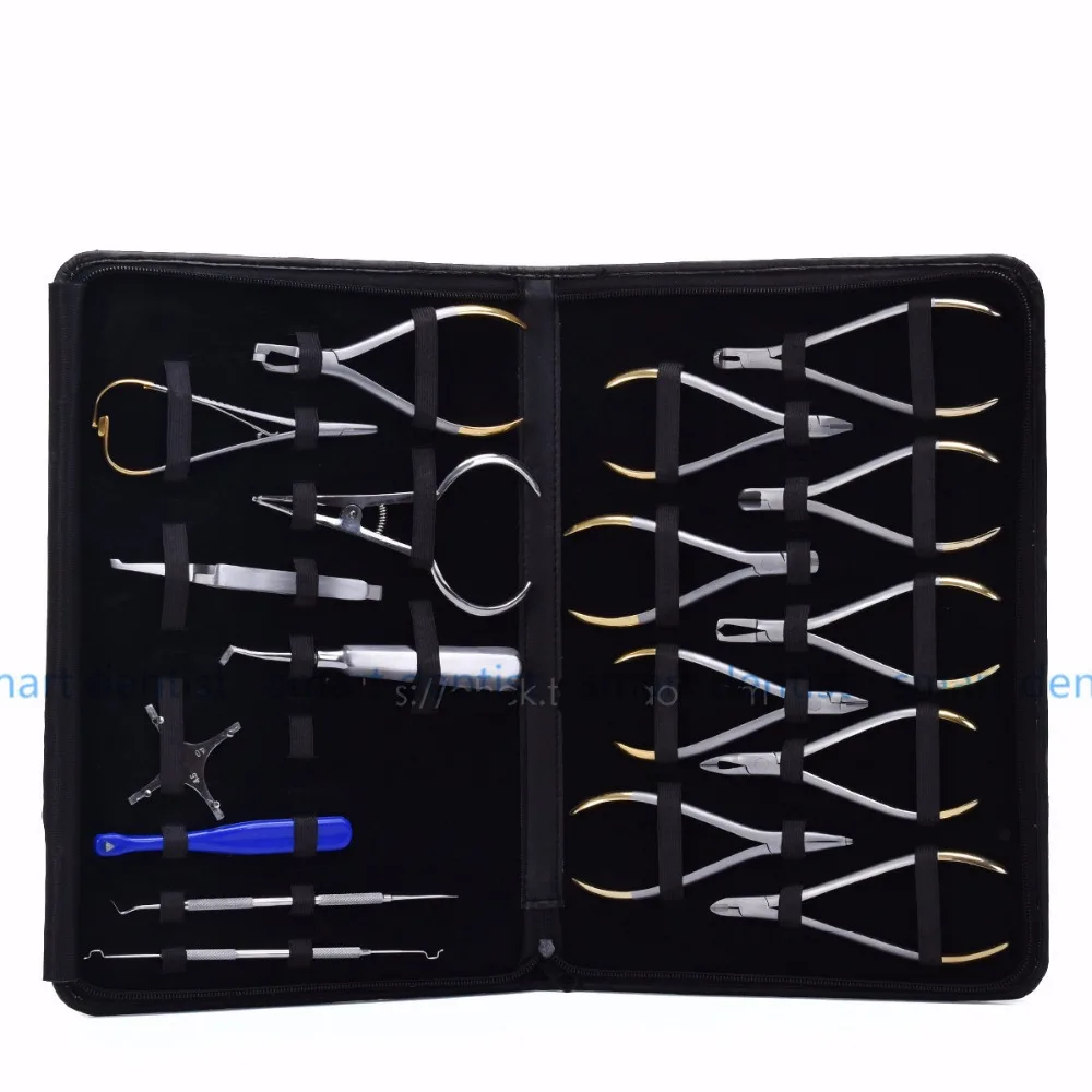 Qualidade Novidades Dental Ortodontia Instrumentos Conjunto Anel Retrátil Bracket Locator Subalong Alicates Boa 2020 7 Beleza e saúde