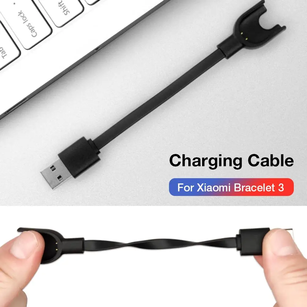 

Applicable For Xiaomi Bracelet 3 Charging Cable Light Sense Charger Pure Copper Wire Core Shrapnel Bracelet Power Cord