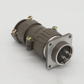 

1 Set P28 Series Aviation Round connector Male & Female 4/6/7 core Diameter 28MM Aviation Circular Wire Plug Socket