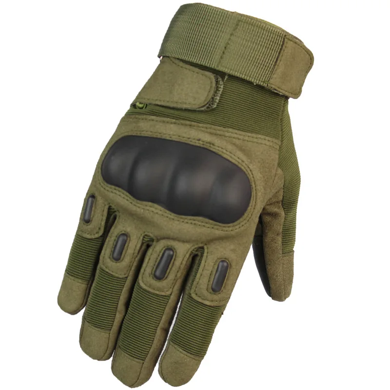 

Touch Screen Sport Cycling Full Finger Gloves Tactical Airsoft Motorcycle Gloves Hard Shell Knuckle M L XL Size