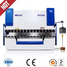 8mm hydraulic plate bending machine 8ft sheet metal bender 4 mtr cnc press brake 200 Tons