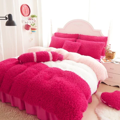 

Coral fleece Duvet Cover 4pcs Bedding Set Elephant Tree Black Printed Bohemia Duvet Cover Bedspread