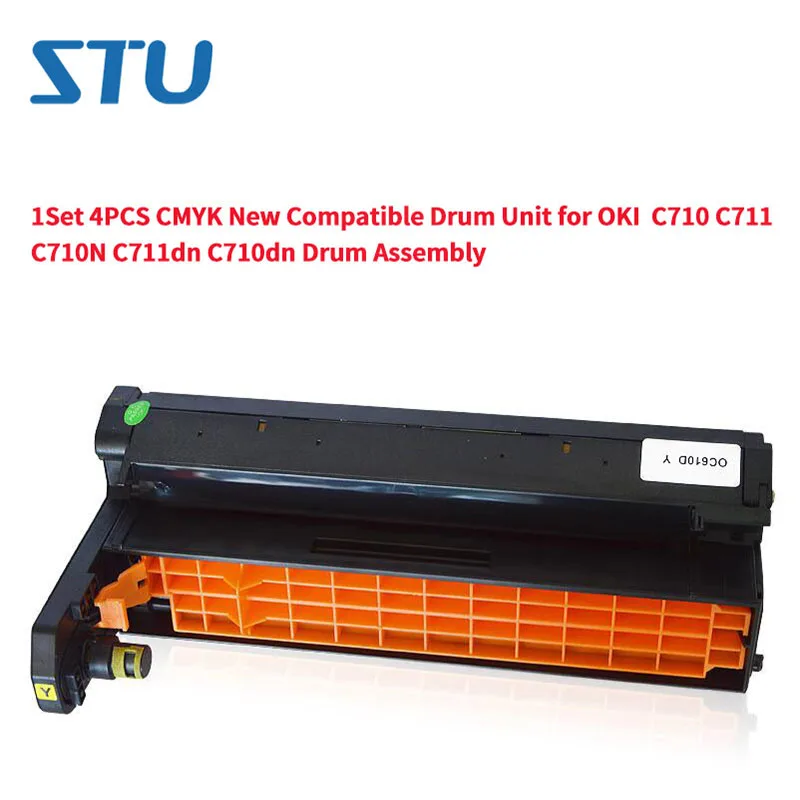1 набор 4 шт CMYK новый совместимый барабан блок для OKI C710 C711 C710N C711dn C710dn в